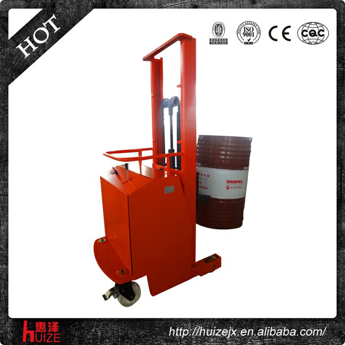 2半電動(dòng)配重油桶車(chē)（無(wú)底腿，只堆垛，不翻轉）