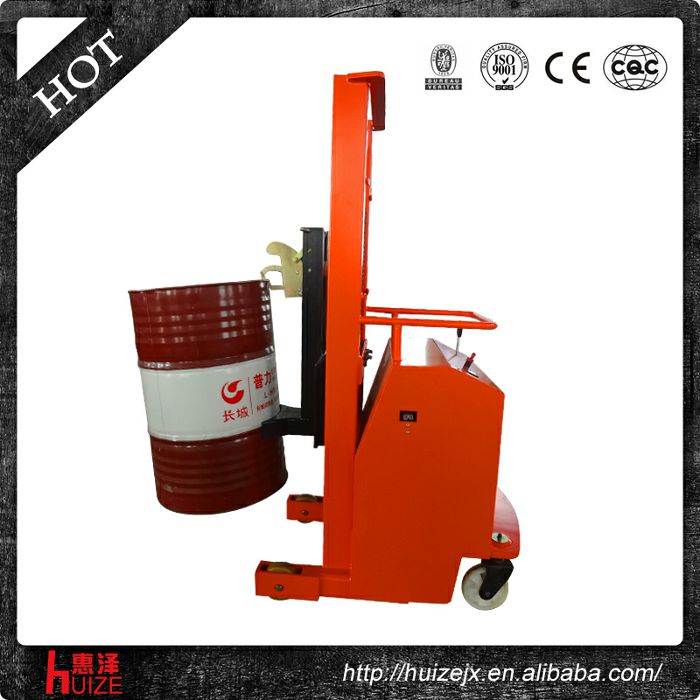 半電動(dòng)配重油桶車(chē)（無(wú)底腿，只堆垛，不翻轉）